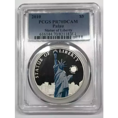 2010 $5 Statue of Liberty, DCAM