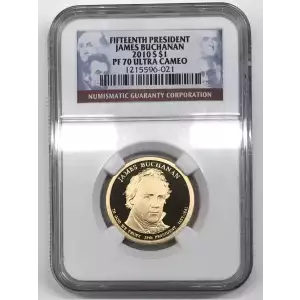 2010 JAMES BUCHANAN FIFTEENTH PRESIDENT ULTRA CAMEO (2)