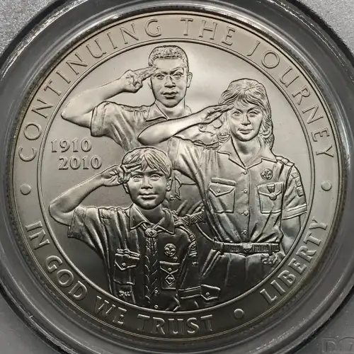 2010-P $1 Boy Scouts of America (2)