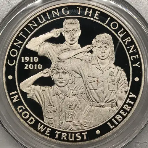 2010-P $1 Boy Scouts of America, DCAM (3)