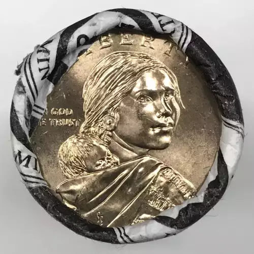 2010 Sacagawea Native American Dollar US Mint Denver (D) Roll  - $25