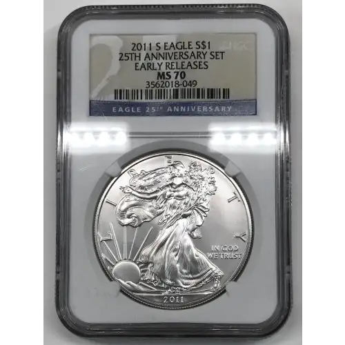 2011 S 25TH ANNIVERSARY SET EARLY RELEASES OFFICIAL US MINT SET