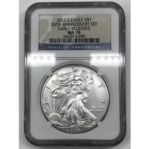 2011 S 25TH ANNIVERSARY SET EARLY RELEASES OFFICIAL US MINT SET