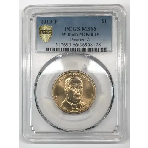 2013-P $1 William McKinley Position A (4)