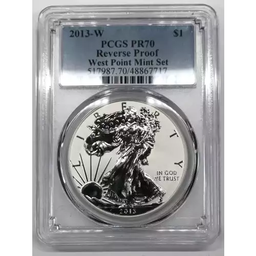 2013-W $1 Reverse Proof West Point Mint Set (3)