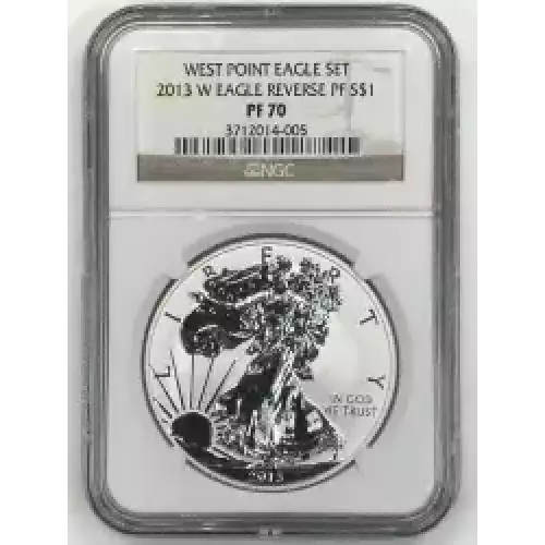 2013 W WEST POINT EAGLE SET OFFICIAL US MINT SET ENHANCED FINISH (6)