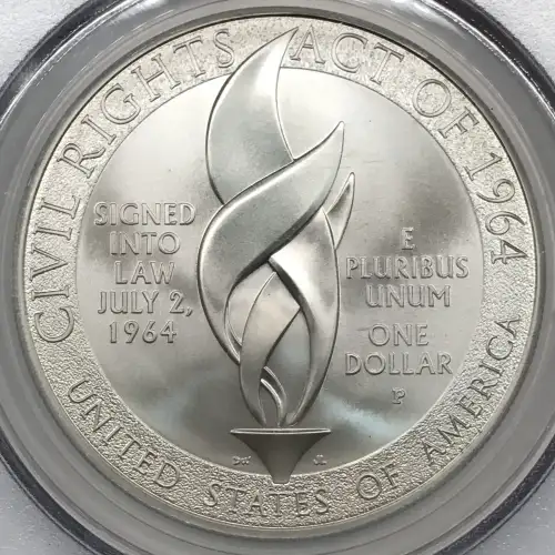 2014-P $1 Civil Rights Act of 1964 First Strike (3)