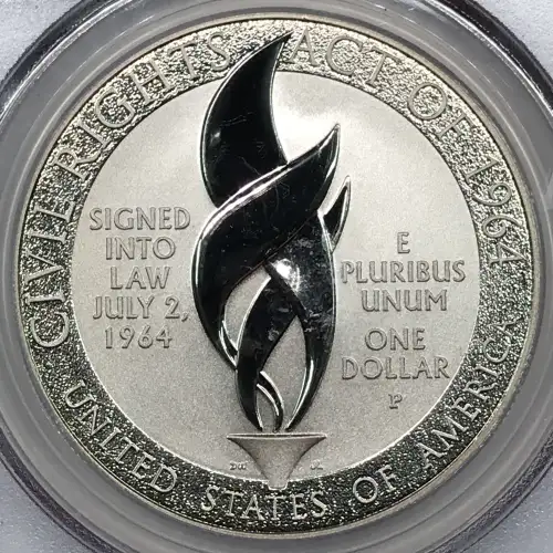 2014-P $1 Civil Rights Act of 1964 First Strike, DCAM (3)