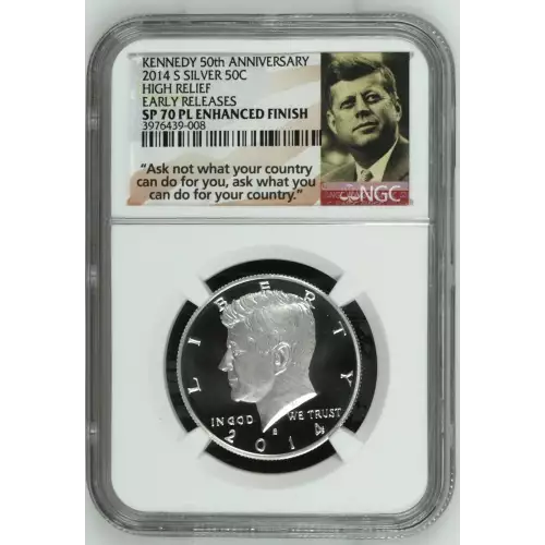 2014 S HIGH RELIEF EARLY RELEASES KENNEDY 50th ANNIVERSARY  (2)