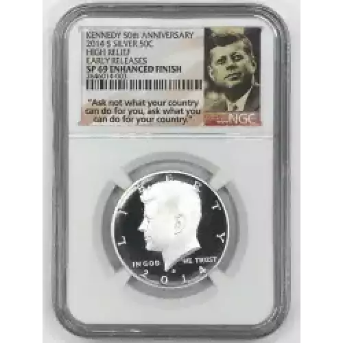 2014 S HIGH RELIEF EARLY RELEASES KENNEDY 50th ANNIVERSARY ENHANCED FINISH (3)