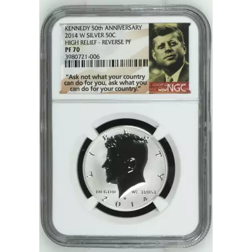 2014 W HIGH RELIEF KENNEDY 50th ANNIVERSARY  (2)