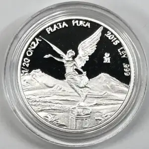 2015-Mo Mexico 1/20 oz (onza) Proof Silver Libertad  [DUPLICATE for #553749] (2)
