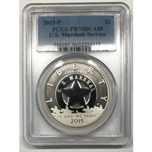 2015-P $1 U.S. Marshals Service, DCAM
