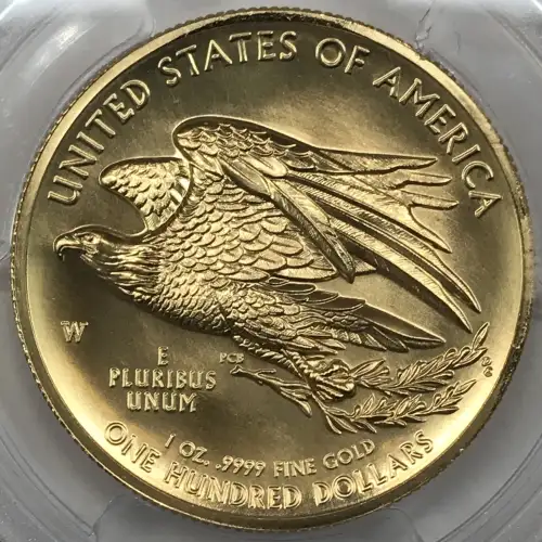 2015-W $100 High Relief First Strike .9999 Fine Gold Foil (2)