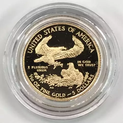 2015-W Proof 1/10 oz $5 Gold Eagle w US Mint OGP - Box & COA (4)