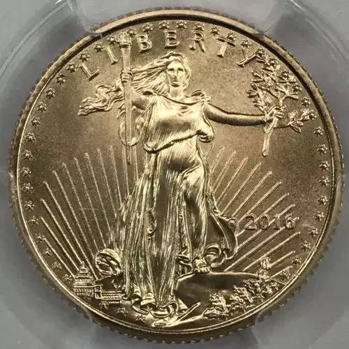 2016 $10 Gold Eagle Gold Eagle - 30th Anniversary Saint Gaudens