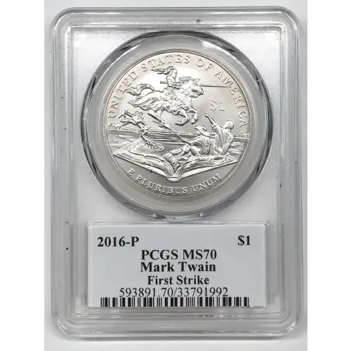 2016-P $1 Mark Twain First Strike Mark Twain Label (2)