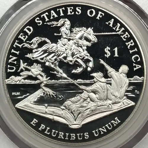 2016-P $1 Mark Twain First Strike Mark Twain Label, DCAM (3)