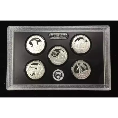 2016-S Silver Quarters Proof Set w US Mint OGP - Box & COA