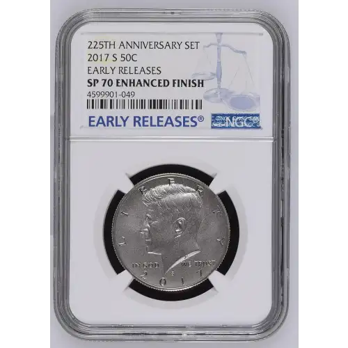 2017 EARLY RELEASES 225TH ANNIVERSARY SET ENHANCED FINISH (2)