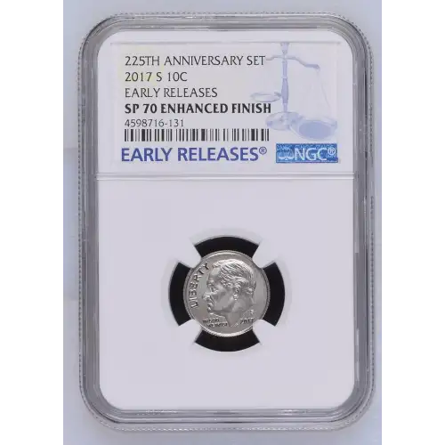 2017 EARLY RELEASES 225TH ANNIVERSARY SET ENHANCED FINISH (2)