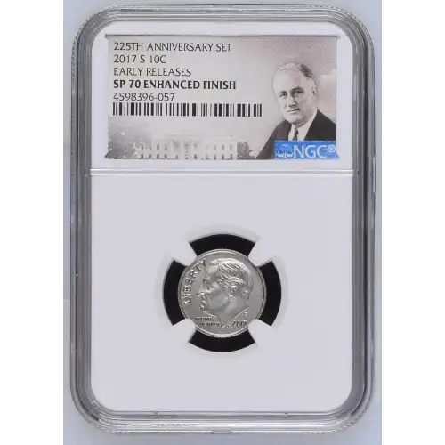 2017 EARLY RELEASES 225TH ANNIVERSARY SET ENHANCED FINISH (2)
