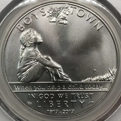 2017-P $1 Boys Town First Strike (2)