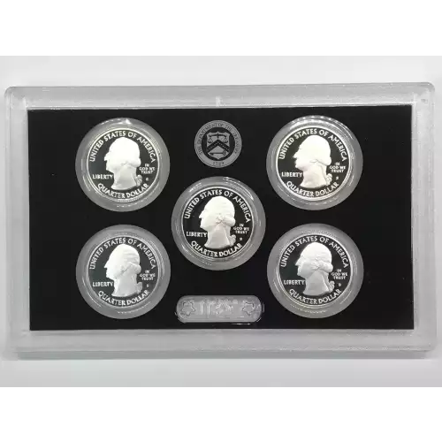 2017-S Silver Quarters Proof Set w US Mint OGP - Box & COA (2)