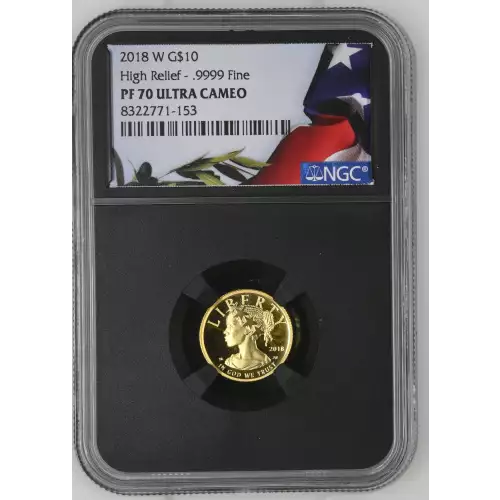 2018 High Relief - .9999 Fine ULTRA CAMEO