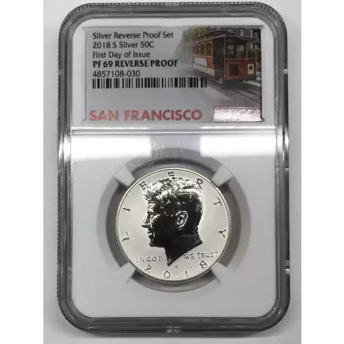 2018 S First Day of Issue Silver Reverse Proof Set (2)