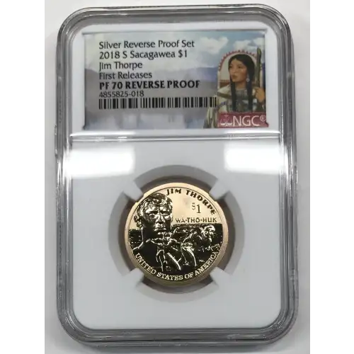 2018 S Jim Thorpe-First Releases Silver Reverse Proof Set