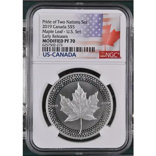 2019 Maple Leaf - U.S. Set Early Releases Pride of Two Nations Set (2)
