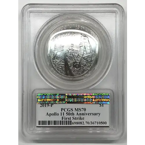 2019-P $1 Apollo 11 50th Anniversary First Strike AMF (2)