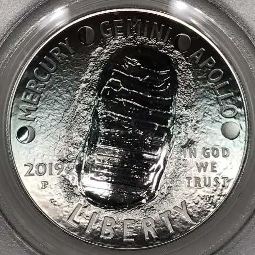 2019-P $1 Apollo 11 50th Anniversary First Strike AMF, DCAM (4)