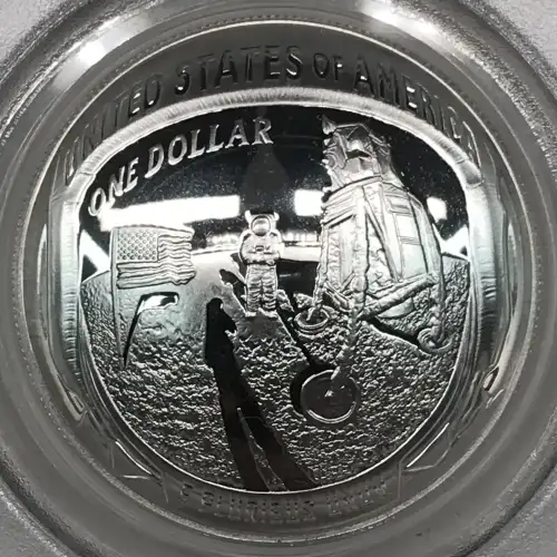 2019-P $1 Apollo 11 50th Anniversary First Strike AMF, DCAM (3)