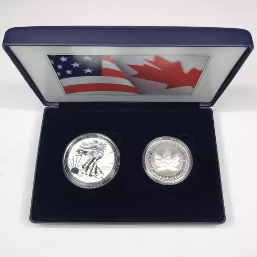 2019 Pride of Two Nations Limited Edition 2-Coin Set w OGP Box & COA - ASE & SML