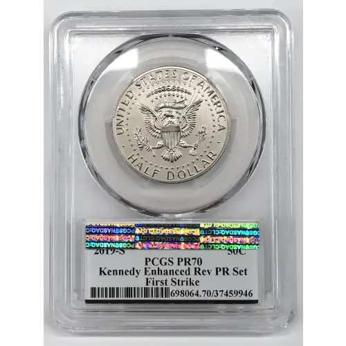 2019-S 50C Kennedy Enhanced Rev PR Set First Strike - Half Dollar Set AMF