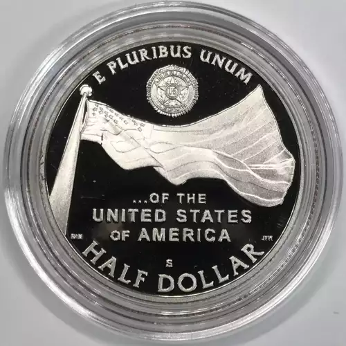 2019-S American Legion 100th Proof Clad Half Dollar w US Mint OGP - Box & COA (4)