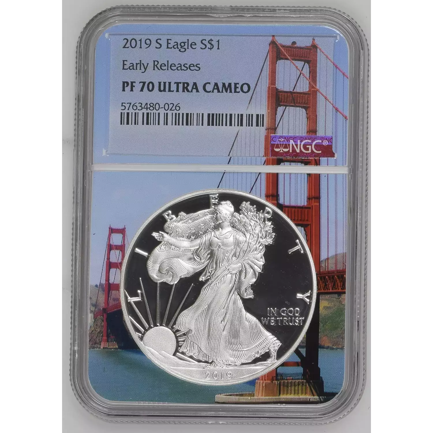 2019-S Silver Eagle NGC PF-70 ULTRA CAMEO Early Releases - Old