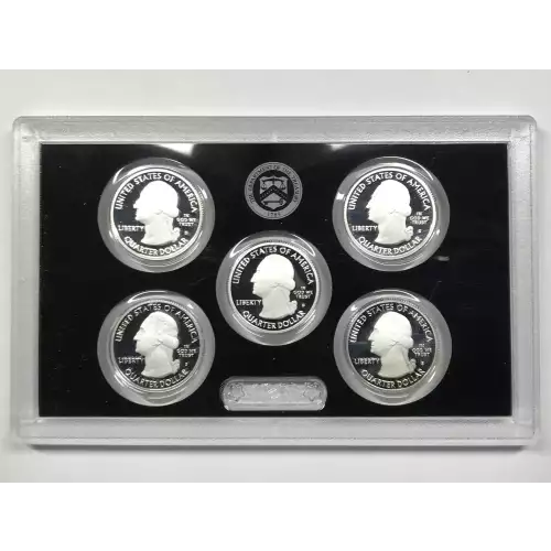2019-S Silver Quarters Proof Set w US Mint OGP - Box & COA