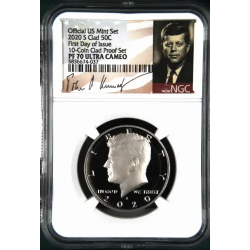 2020 S First Day of Issue 10-Coin Clad Proof Set Official US Mint Set ULTRA CAMEO (2)