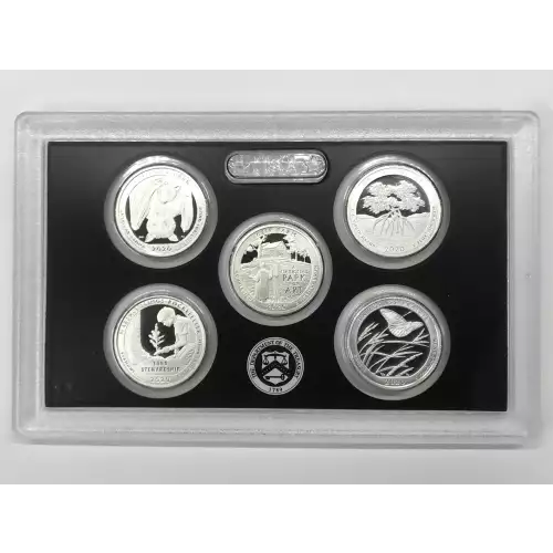 2020-S Silver Quarters Proof Set w US Mint OGP - Box & COA (2)