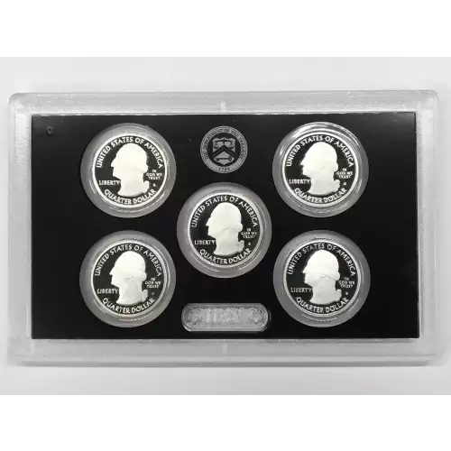2020-S Silver Quarters Proof Set w US Mint OGP - Box & COA