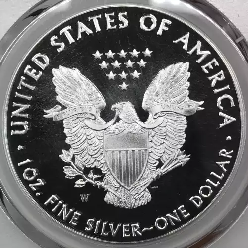 2020-W $1 Silver Eagle First Day of Issue, DCAM