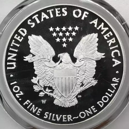 2020-W $1 Silver Eagle First Day of Issue, DCAM