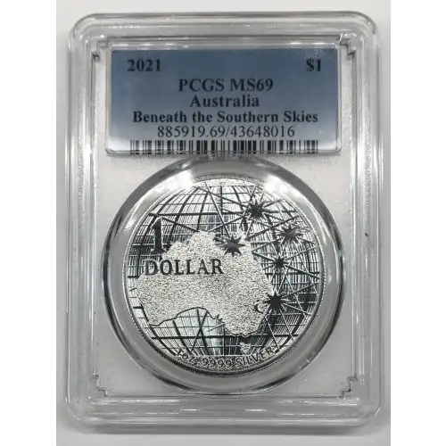 2021 $1 Beneath the Southern Skies