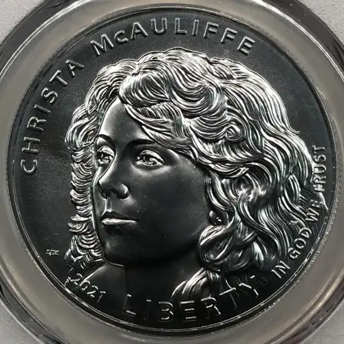 2021-P $1 Christa McAuliffe First Strike (2)