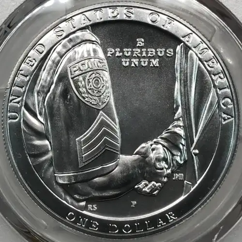 2021-P $1 Nat'l Law Enforcement Mem. First Strike (2)