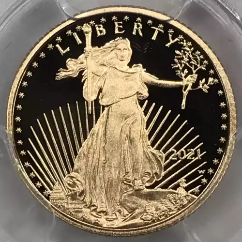 2021-W $5 Gold Eagle - Type 1 First Strike, DCAM (4)