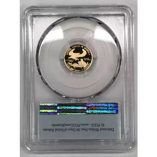 2021-W $5 Gold Eagle - Type 1 First Strike, DCAM